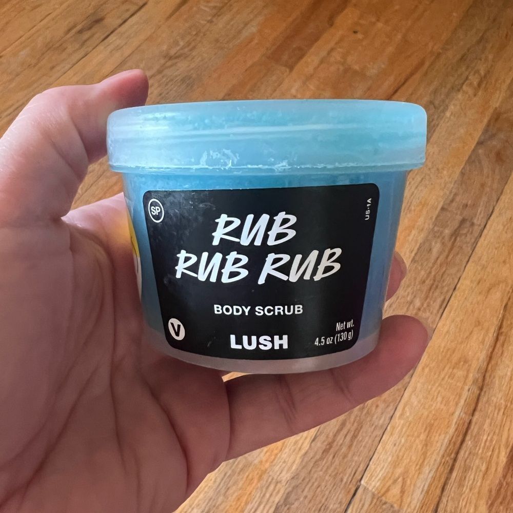 Lush RUB RUB RUB Body Salt Scrub 4.5 oz - Picture 2 of 8